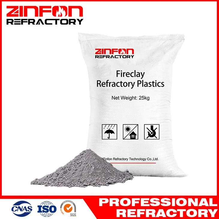 Plastik refraktori fireclay